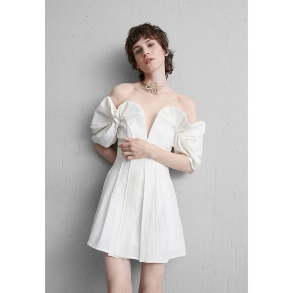 Cult Gaia Asal Dress Off White - Picture 1 of 9